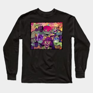 Rise ninja turtles Long Sleeve T-Shirt